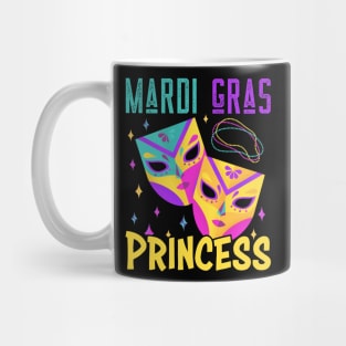 Family Matching Mardi Gras Princess Carnival Costume Mug